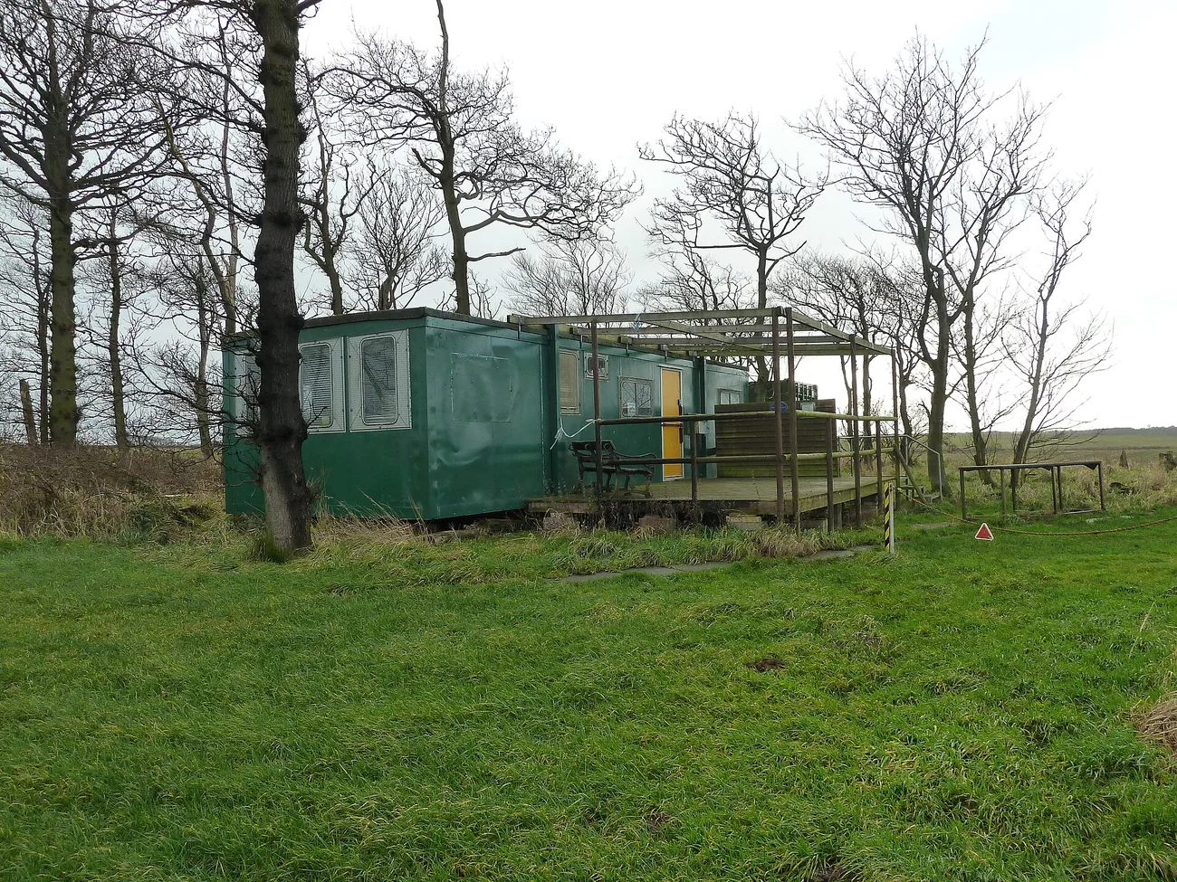 Clubhouse for Weeton Model Flying Field - geograph.org.uk - 2757088