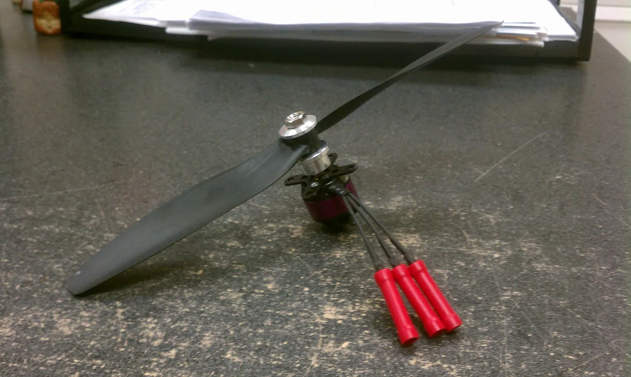 A10 13L Hacker Brushless Motor with Propellor
