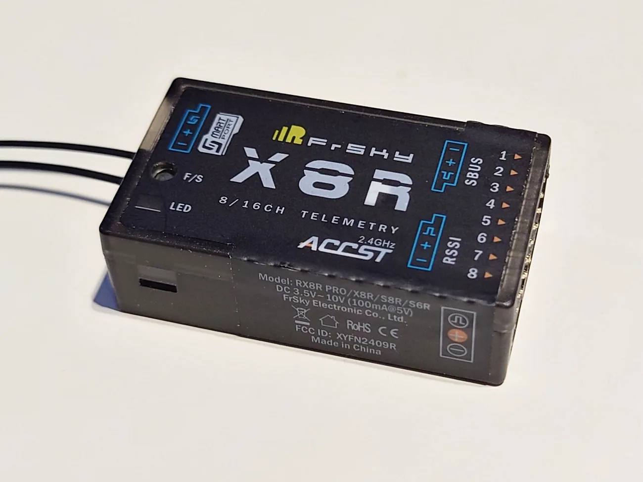 FrSky X8R 2.4GHz receiver